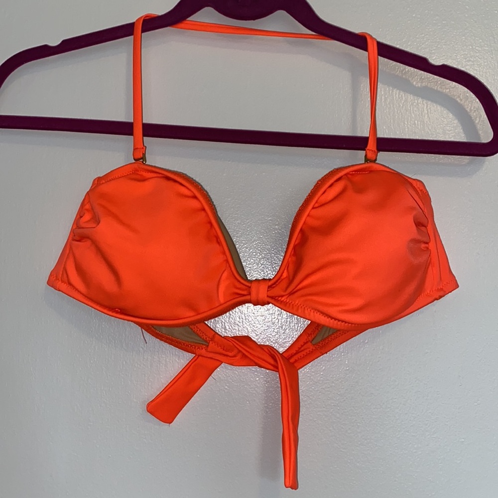 J.Crew Neon Bandeau Top Medium